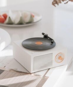 Enceinte Bluetooth Tourne-disque Vintage