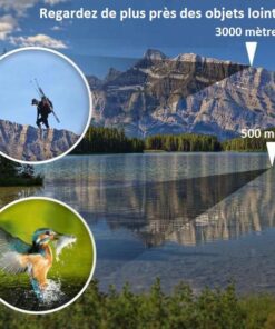 Jumelles Professionnelles 60 x 60 Vision Nocturne 3000M HD