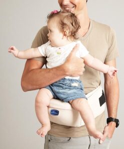 Siège bébé original avec poches de rangement